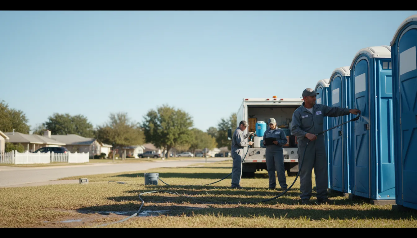 Long-Term Portable Toilet Rental in Spring Hope, NC near me